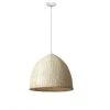 Dome Pendant - 1 Light - Metal/Bamboo -Project Source Shop 08385062 L
