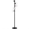 Project Source 5-Light Floor Lamp - 72.5-in x 15-in - Metal/Glass - Black 1 Project Source 5-Light Floor Lamp - 72.5-in x 15-in - Metal/Glass - Black -Project Source Shop 08385073 L
