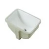 Under Mounted Sink - Square - 21.4" x 15" x 8.33" - White -Project Source Shop 16905013 L