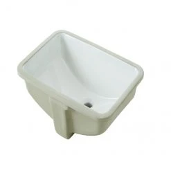 Under Mounted Sink - Square - 21.4" x 15" x 8.33" - White