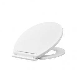 Project Source Round Toilet Seat - Plastic 16-in White