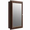 Project Source Medicine Cabinet - 15.75-in - Brown -Project Source Shop 16905024 L