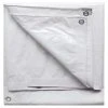 Project Source Polyethylene Tarpaulin - 8-ft x 10-ft - White -Project Source Shop 19595012 L