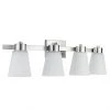 Project Source Vanity Light - 4 Lights - 60 W - Brushed Nickel -Project Source Shop 30739573c L