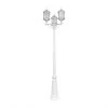 Project Source Benjamin 3-Light Post Lamp - White -Project Source Shop 43855072 L