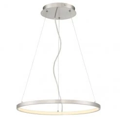 Dimmable LED Pendant Light - Satin Nickel