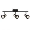 Track Light - 3 Lights - Black and Brushed Nickel -Project Source Shop 43855111 L