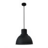 Dome 1-Light Pendant Light- 35" x 15" - Steel - Black -Project Source Shop 45055006 L