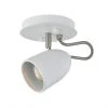 Ceiling Light - 1 Light - Steel - Matte White/Chrome -Project Source Shop 45055018 L