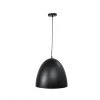 Dome Pendant Light - 1 Light - 15.1" x 16.8" - Steel - Black -Project Source Shop 45055024 L