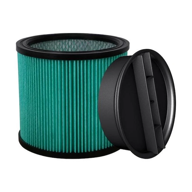Project Source Turquoise Reusable High Efficiency HEPA Vacuum Cartridge Filter 3 Project Source Turquoise Reusable High Efficiency HEPA Vacuum Cartridge Filter