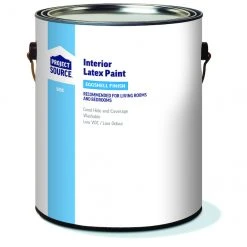 Project Source Basic Interior Latex Paint - Neutral Base - Eggshell finish - 3.78-L
