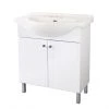 Project Source White 30-in Elevated Vanity with Sink - 2 Doors 2 Project Source White 30-in Elevated Vanity with Sink - 2 Doors -Project Source Shop 70235093 L