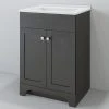 Project Source Dunaway Bathroom Vanity - 24-in - 2-Door - Espresso 1 Project Source Dunaway Bathroom Vanity - 24-in - 2-Door - Espresso -Project Source Shop 73695163 L