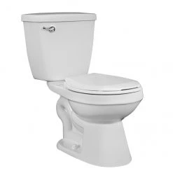 Project Source Eco to Go 2-Piece Toilet - Round Bowl - 4.8-L