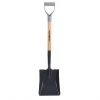 Project Source 19.75-in Wood Square Shovel -Project Source Shop 79285110 L