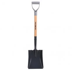 Project Source 19.75-in Wood Square Shovel