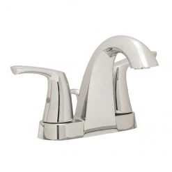 Project Source Mistry 2-Handle Bathroom Faucet with Aerator - Chrome